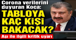 Sağlık Bakanı Fahrettin Koca’dan aşı uyarısı