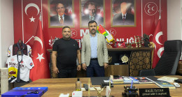 Dünya Basın Federasyonu Üyesi Şırnak Mhp İl Başkanı Tatar’ı Ziyaret Etti