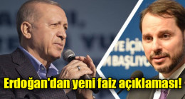 Erdoğan’dan yeni faiz açıklaması