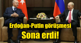 Erdoğan-Putin görüşmesi sona erdi