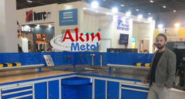 METİN AKIN METAL’EWIN EURASIA FUARI’NDA YOĞUN İLGİ GÖRDÜ