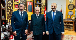 Menderes Kutlu MHP Lideri Bahçeli’yi Ziyaret Etti