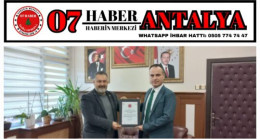 BAŞHEKİM RECEP YILDIRIM’A TEŞEKKÜR BELGESİ VERİLDİ