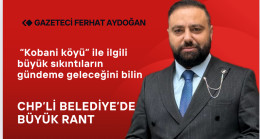 Gazeteci Aydoğan’ın Gündeme Getirdiği Kobani Köyü Ne Olacak