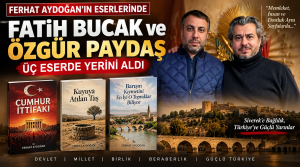 FATİH BUCAK VE ÖZGÜR PAYDAŞ, ÜÇ ESERDEKİ YERLERİYLE DİKKAT ÇEKİYOR