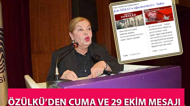 Şule Özülkü Kendi Twitter Hesabından Mesaj Yayınladı