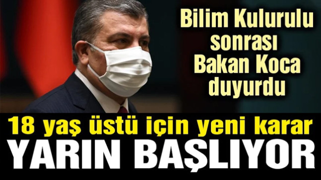 Fahrettin Koca’dan kritik açıklamalar! Aşılamada yeni dönem