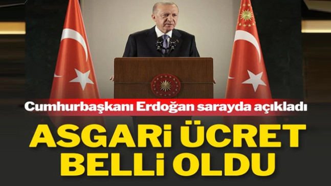 Asgari ücret 2022 belli oldu