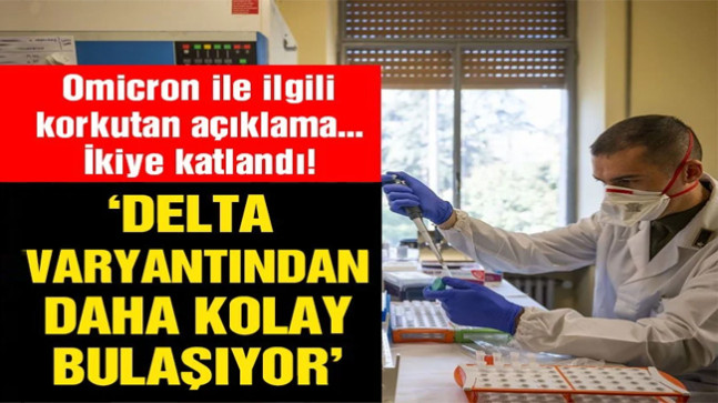 Omicron kabusu sürüyor. Korkutan Açıklama…