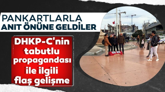 DHKP-C’nin tabutlu propagandasına dava