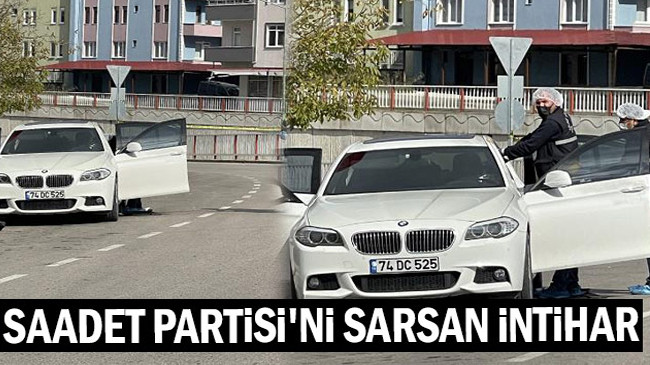 Saadet Partisi’ni sarsan intihar