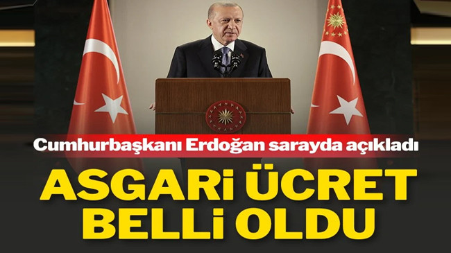 Asgari ücret 2022 belli oldu