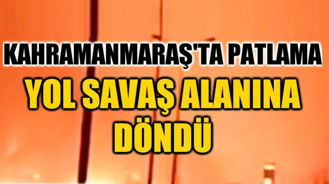 Yol Savaş Alanına Döndü