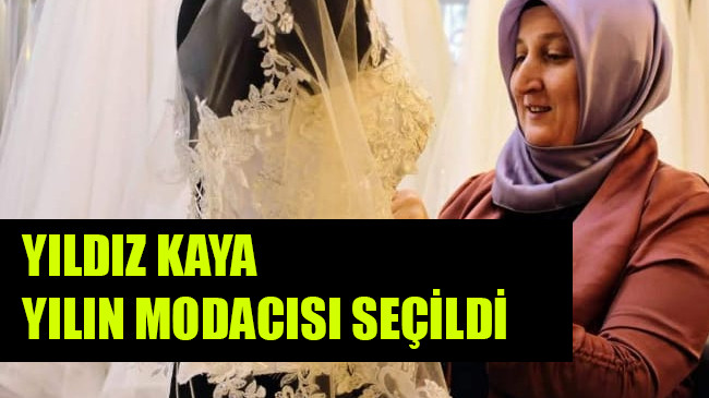 YILDIZ KAYA YILIN MODACISI SEÇİLDİ