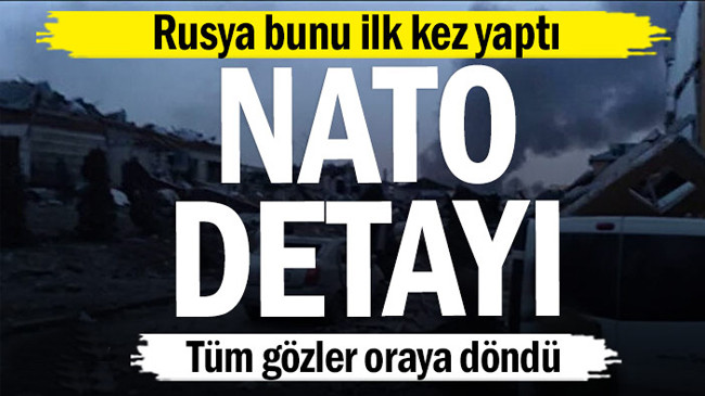 Rusya bunu ilk kez yaptı… NATO detayı