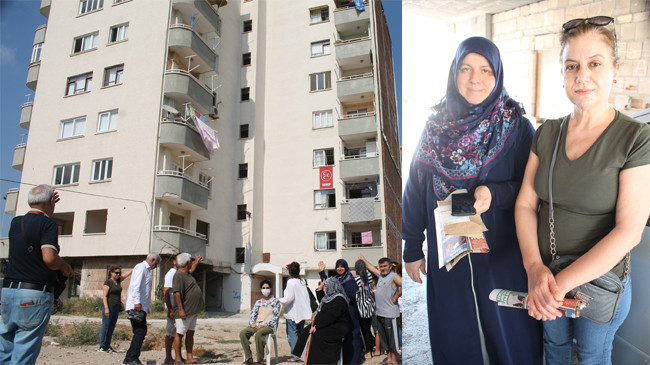 25 YILDIR OTURDUKLARI 24  DAİRE SAHİPLERİ HAKSIZLIĞA UĞRADIKLAR INI DİLE GETİREREK ; VALİ SESİMİZİ DUYSUN