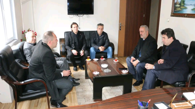 Başkan Ahmet Coşkun Kurumları Ziyaret Etti