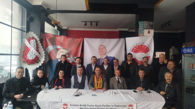 Anadolu Birliği Partisi Tekirdağ’da Basın Mensuplarıyla Buluştu