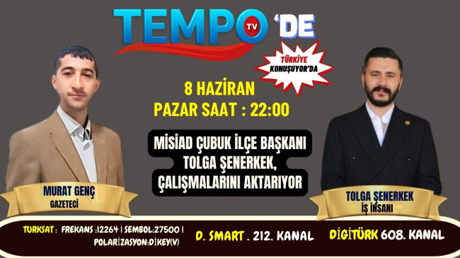 Tolga Şenerkek “Memleketini seven herkesle birlikte çalışmaya hazırız”