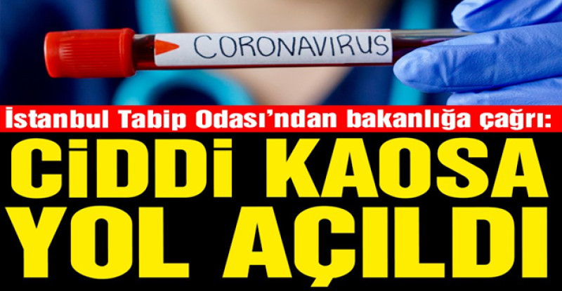 İstanbul Tabip Odası’ndan bakanlığa çağrı: Ciddi kaosa yol açıldı