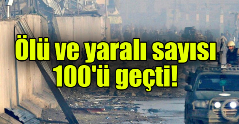 Afganistan’daki patlamada Ölü ve yaralı sayısı 100’ü geçti