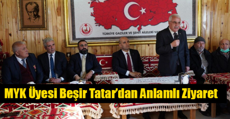 MYK Üyesi Beşir Tatar’dan Anlamlı Ziyaret