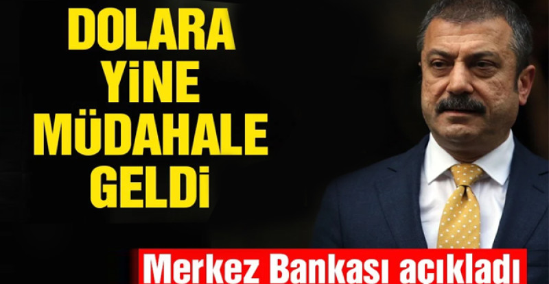 Merkez Bankası’ndan dolara bir müdahale daha