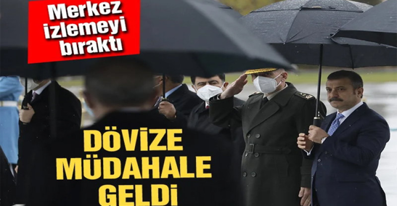 Merkez Bankası’ndan dolara müdahale geldi
