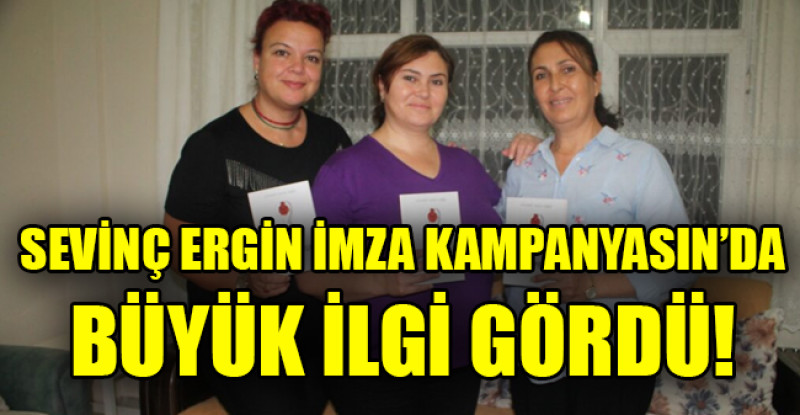 KANSER KİTABI YAZARI SEVİNÇ ERGİN ADANA’DA İMZA KAMPANYASIN’DA BÜYÜK İLGİ GÖRDÜ
