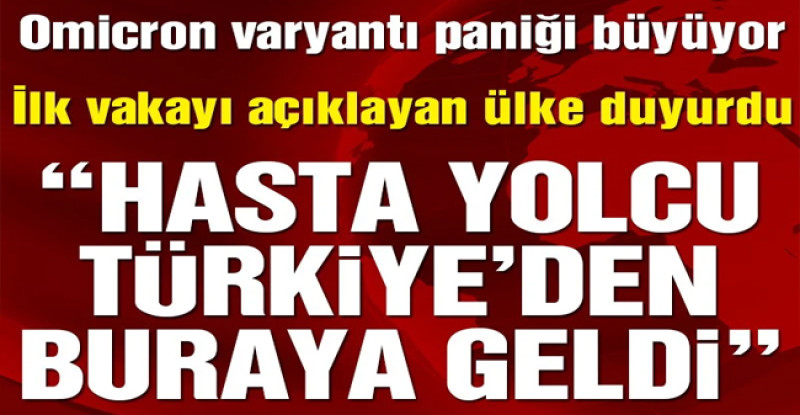Tunus’ta ilk Omicron vakası: Türkiye’den seyahat eden yolcuda tespit edildi