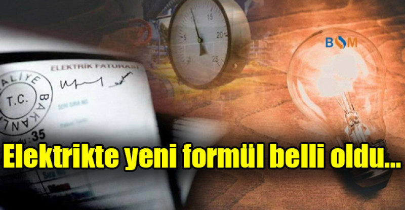 Elektrikte yeni formül belli oldu…