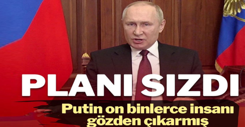 Ukrayna-Rusya savaşı… Moskova’nın planı sızdı