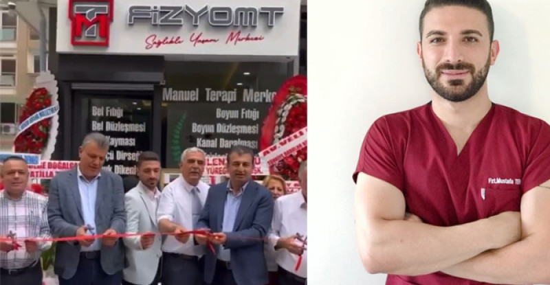 FİZYOMT SAĞLIKLI YAŞAM MERKEZİ FİZYOTERAPİST MUSTAFA CENGİZ TENGİP TARAFIN’DAN HİZMETE AÇILDI