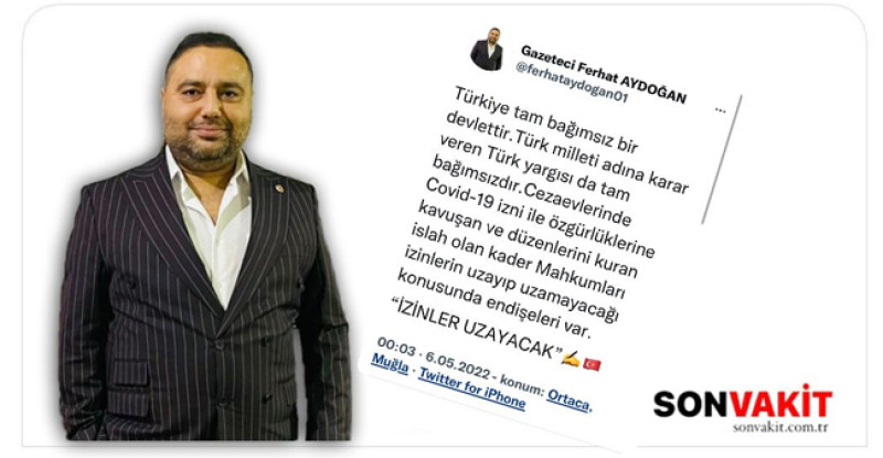 Mahkum Yakınları Sözcüsü Ferhat Aydoğan İzinlerin Uzayacağını Söylemişti