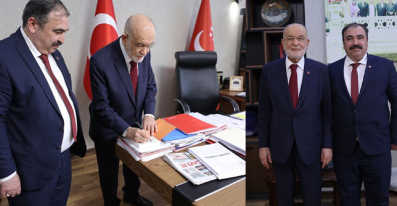 SAADET PARTİSİ ÇUKUROVA İLÇE BAŞKANI SADIK ÖNGÜÇ’Ü KUTLUYORUZ