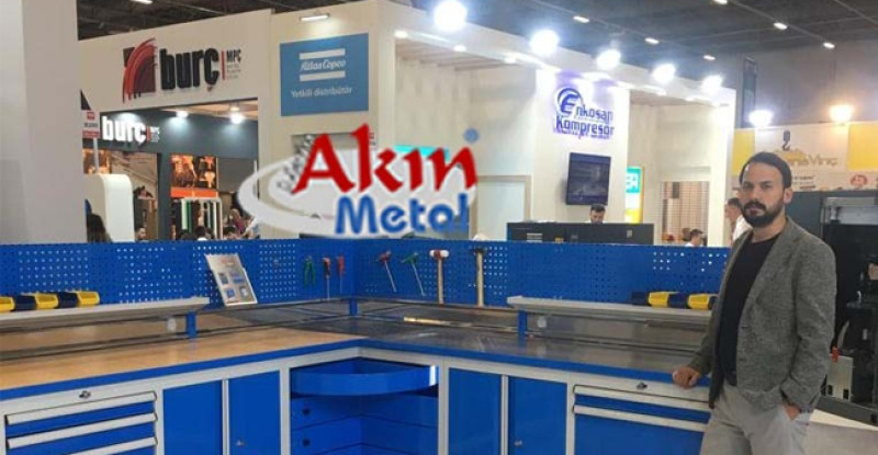 METİN AKIN METAL’EWIN EURASIA FUARI’NDA YOĞUN İLGİ GÖRDÜ