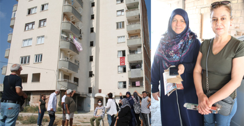 25 YILDIR OTURDUKLARI 24  DAİRE SAHİPLERİ HAKSIZLIĞA UĞRADIKLAR INI DİLE GETİREREK ; VALİ SESİMİZİ DUYSUN