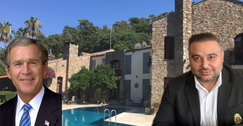 Ferhat Aydoğan, Amerikan Başkanı Bush’un Kaldığı Villa’yı Ziyaret Etti