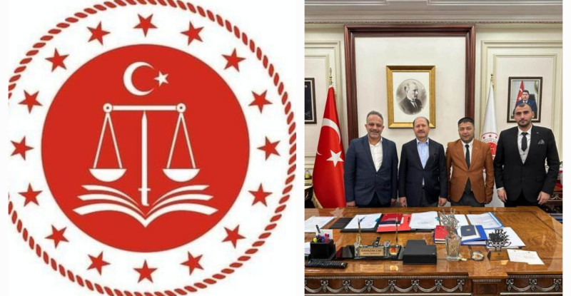 Barış Akbaba’dan Adalet Bakan Yardımcısı Ramazan Can’a Hayırlı Olsun  Ziyareti