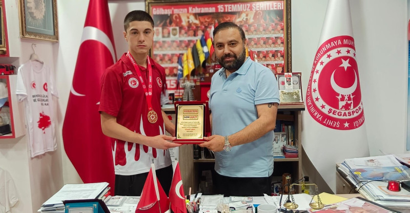 Genç Sporcumuz Gururumuz Yakub Alperen Kaysi’yi Dünya Şampiyonası Öncesi Ziyaret Ettik